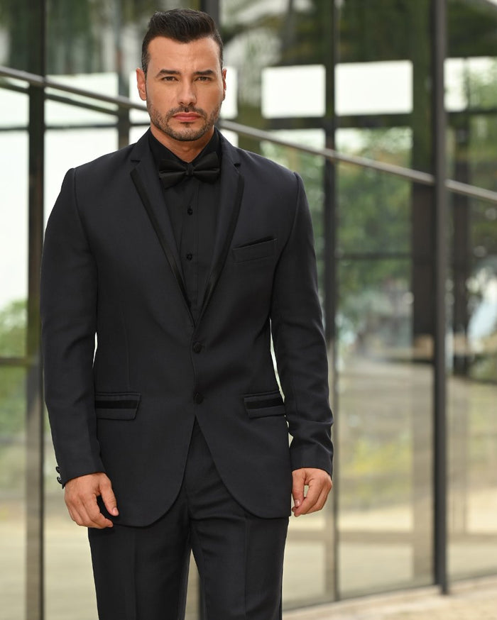 Traje de hombre negro
